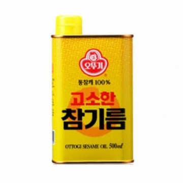 오뚜기 고소한참기름(캔) 500ML