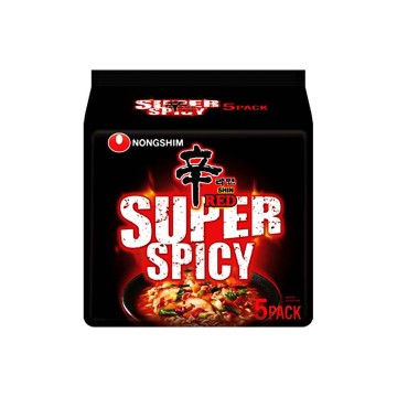Nongshim Shin Red Super Spicy Ramyun (Multi) 120G*5