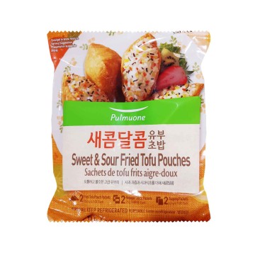 Pulmuone Sweet & Sour Fried Tofu Pouches 330G