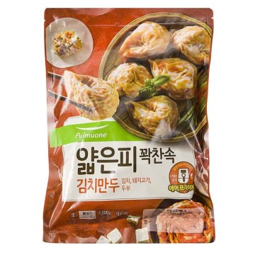 Pulmuone Thin Wrap Kimchi Dumplings 600G