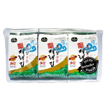 CHORIPDONG Roasted & Sesaoned Laver(Boryeong) (6G*3PK)