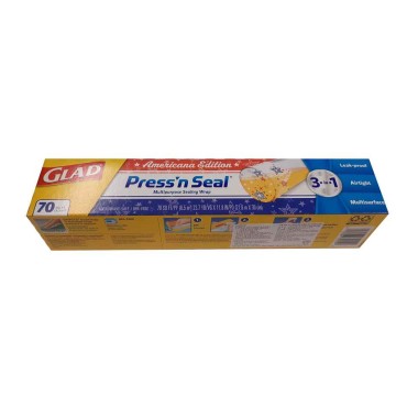 Glad Press'n Seal Plastic Food Wrap-Americana Ed (21.6M*30cm)