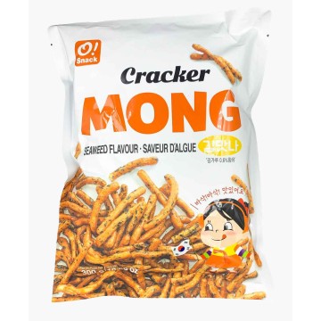 O!SNACK Mong Cracker(Seaweed Flavour) 300G