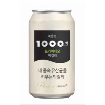 KSDB Pre-Bio Korean Rice Wine Alc.5% (Can) 350ML