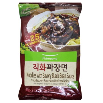 Pulmuone Noodle with Black Bean Sauce (Jjajangmyun) 664G