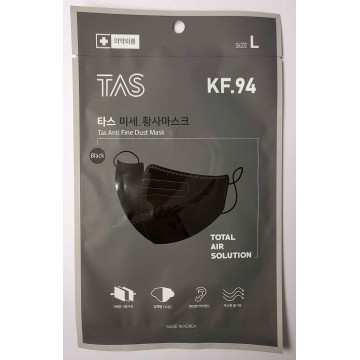 TAS KF94 Mask (Black) 
