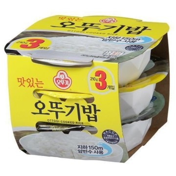 오뚜기 맛있는밥(멀티)(3PK) 210G