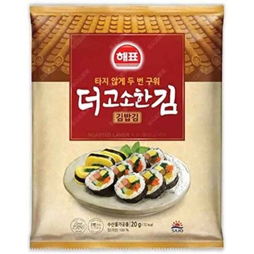 Haepyo Dried Laver for Kimbab 20G(10SHT)