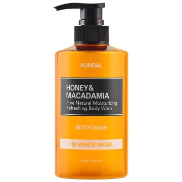 Kundal Honey & Macadamia Body Wash (White Musk) 500ml
