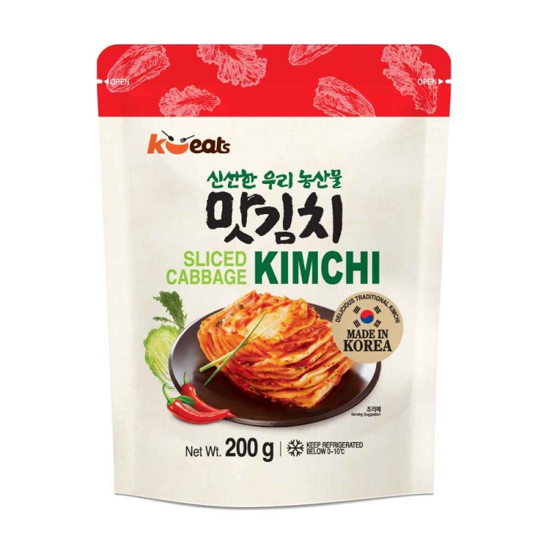 K EATS Sliced Cabbage Kimchi 200G