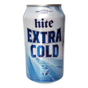 Hitejinro Hite Extra Beer Alc 4.5% 355ML (Can)