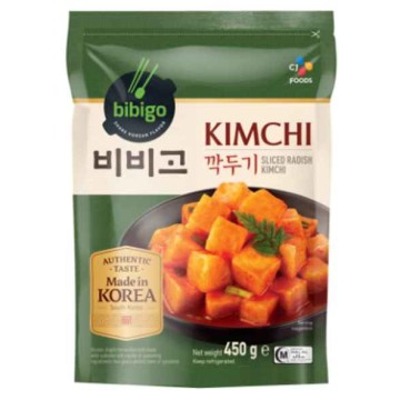 CJ Bibigo Sliced Radish Kimchi 450g