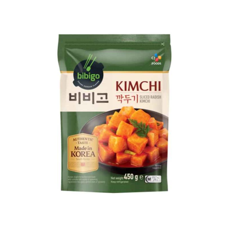 CJ Bibigo Sliced Radish Kimchi 450g
