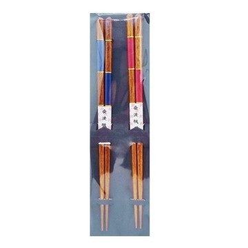 Wooden Chopsticks(Red&Blue...