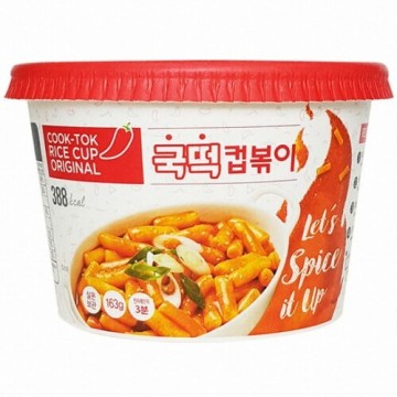SJ코레 국떡 컵볶이-오리지날(컵) 163G