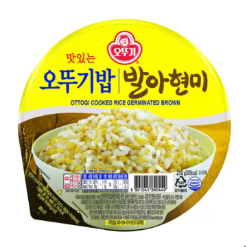 Ottogi Cooked Brown Rice 210G