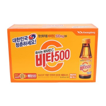 광동 비타500(유리) 100ML*10 (Box)