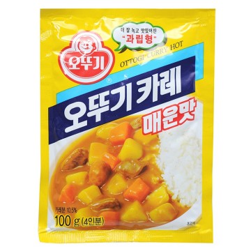 오뚜기 카레분말(매운맛) 100G
