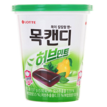 Lotte Throat Candy (Herb) 137G