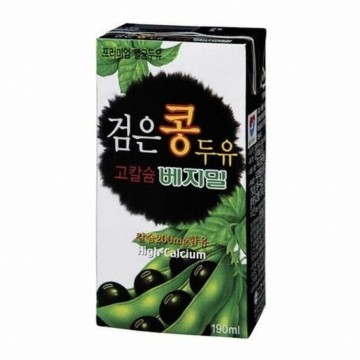 정식품(본) 베지밀 검은콩&고칼슘두유(영문) 190ML