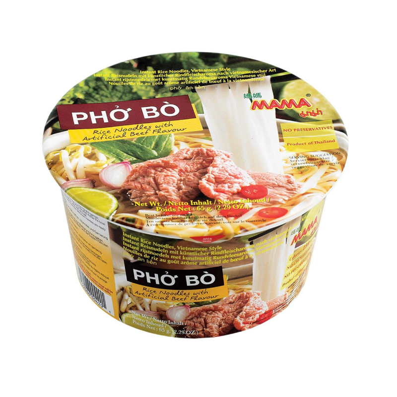 Mama Instant Bowl Vietnamese Pho Bo Beef 65g