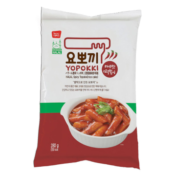 영풍 요뽀끼-매운떡볶이(팩)-Halal 280G