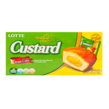 Lotte Custard Pie 138G(6pk)
