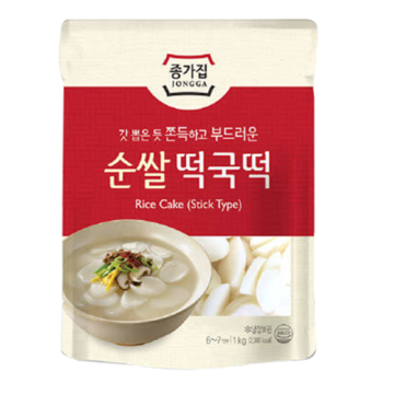 대상 종가집 순쌀떡국떡(냉장) 1KG