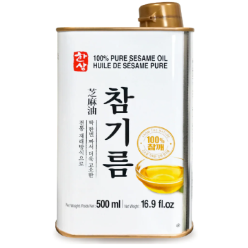 한상 참기름(캔) 500ML