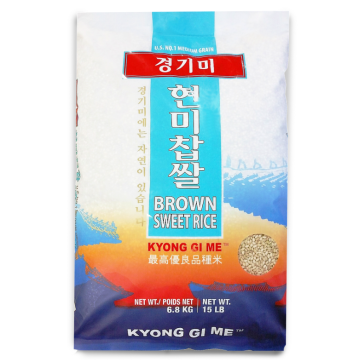 경기미 현미찹쌀 6.80KG(15LB)