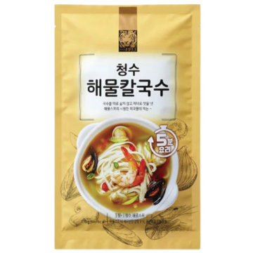청수 해물칼국수(1인분)(팩) 110G