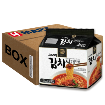 GSR 오모리 김치찌개 라면 160G*4*6 (BOX)