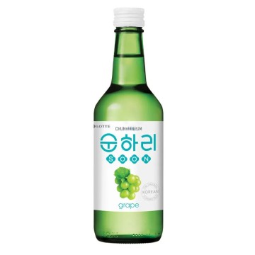 롯데 처음처럼 순하리(청포도) 소주 Alc 12%...